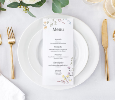 SVADOBNÉ MENU - Z herbára